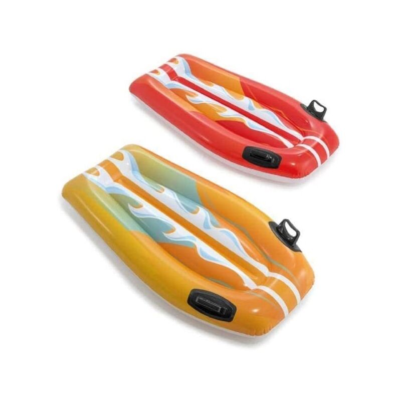Trade Shop Traesio - Tabla De Surf Hinchable Con Mangos 112X62Cm Mar Surtidos Estampados 58165