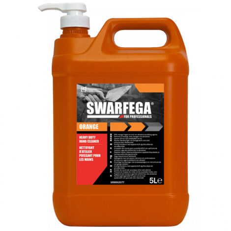 SWARFEGA Nettoyant d'Atelier pour les mains Orange 5L