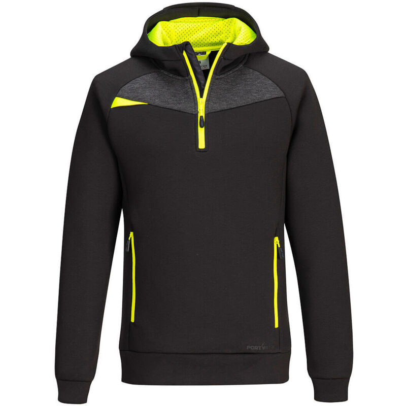 Portwest Kapuzensweatshirt Mit Reißverschluss Dx4 Schwarz L