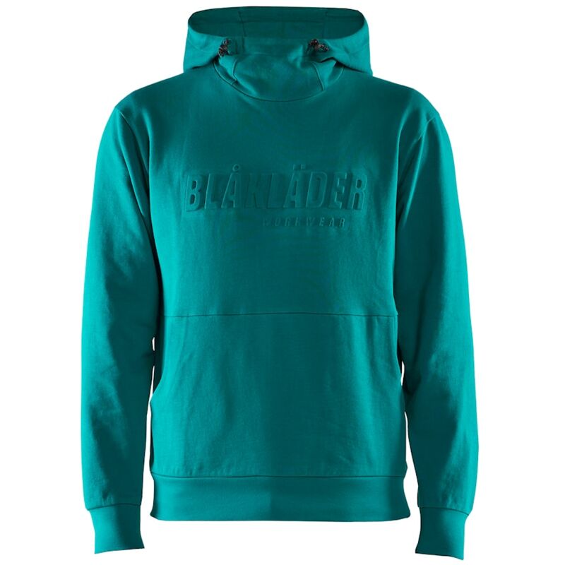 Sweat à capuche Blaklader imprimé 3D - 35301158-Bleu canard-L