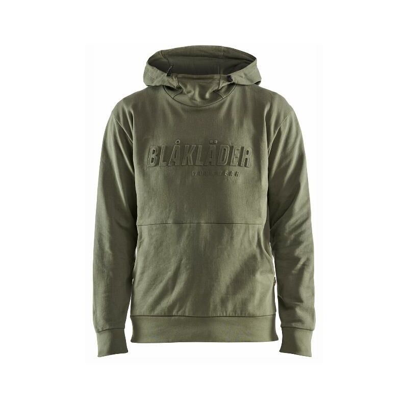 Sweat à capuche Blaklader Imprimé 3D t.l - vert automne - 353011584109-L
