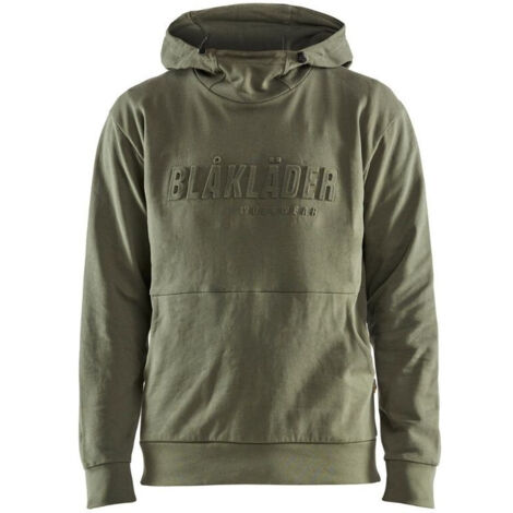 Sweat à capuche BLAKLADER Imprimé 3D T.M - VERT AUTOMNE - 353011584109-M