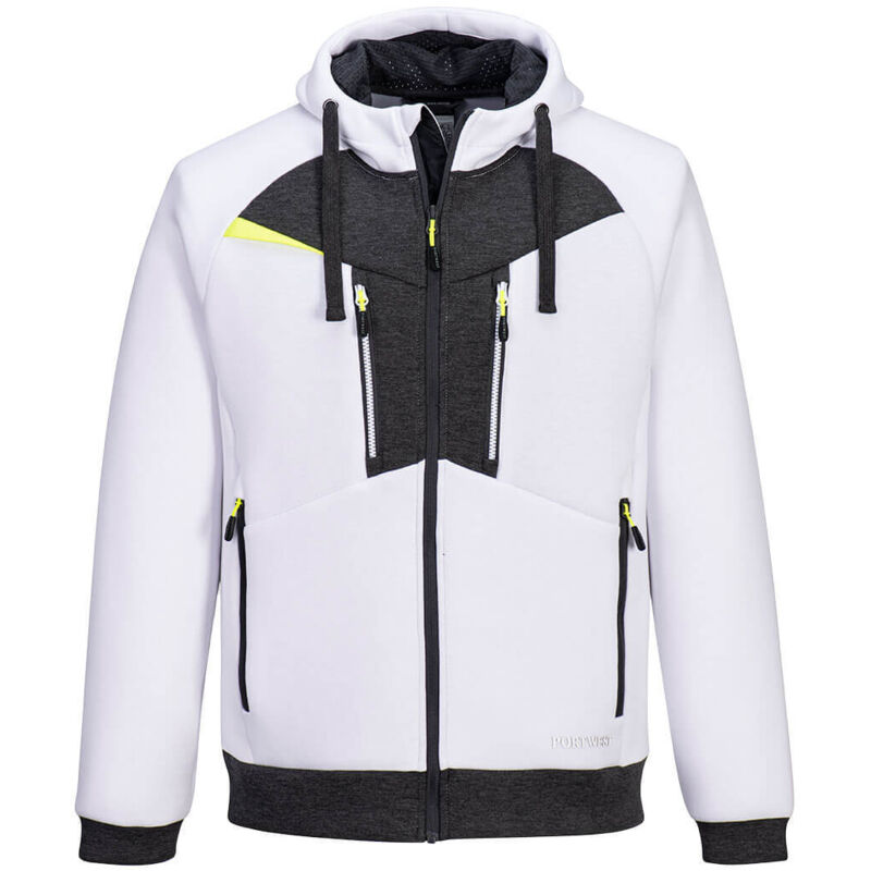 Portwest Kapuzensweatshirt Mit Reißverschluss Dx4 Weiß L