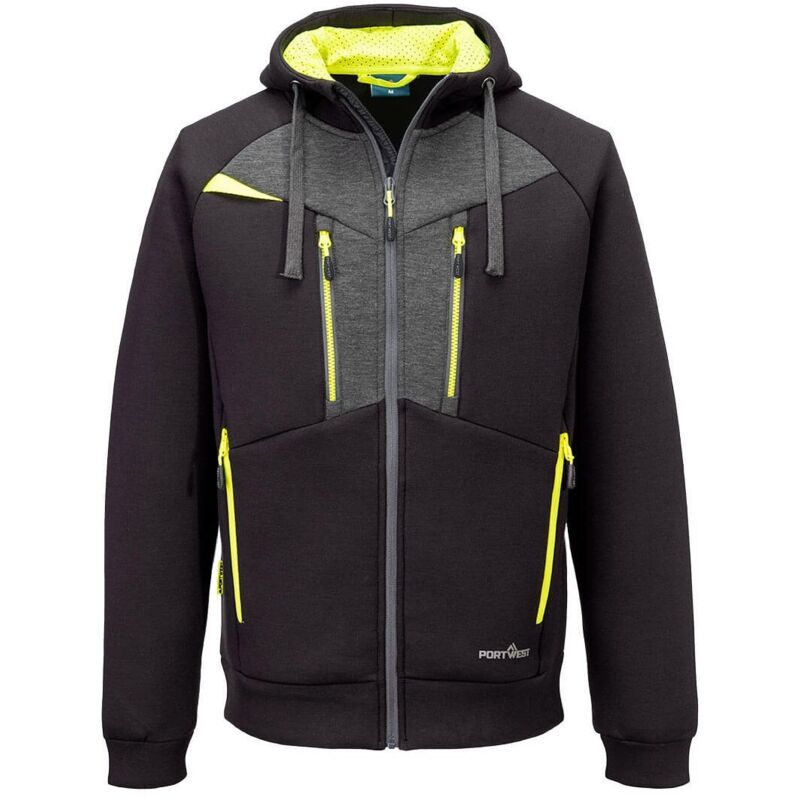 Kapuzensweatshirt Dx4 - L - Schwarz - Portwest