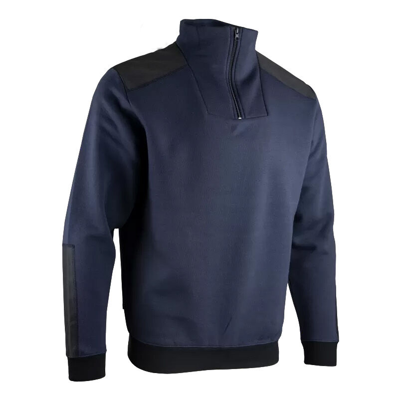 LMA - Sweat col camionneur bicolore - bogota 8086-3XL LMA - Sweat col camionneur bicolore - bogota 8086-3XL