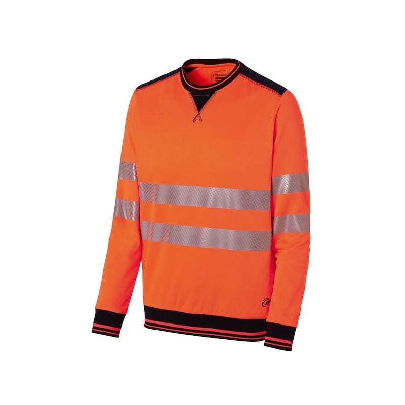 Sweat haute visbilité LUKLIGHT orange/marine - XL - MOLINEL