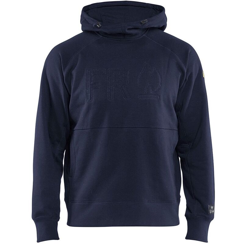Sweat de travail à capuche retardant flamme 3478 - Marine xxxl