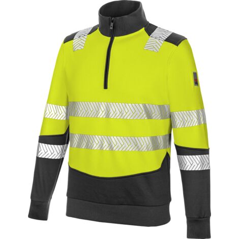 Sweat de travail Fluo Würth MODYF jaune M