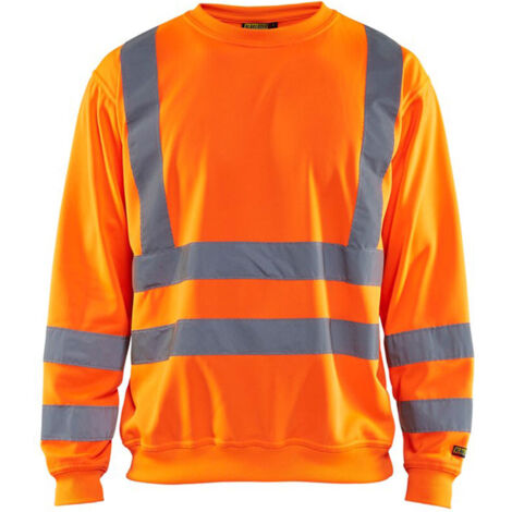 Sweat de travail haute visibilité 3341 - Orange fluo S