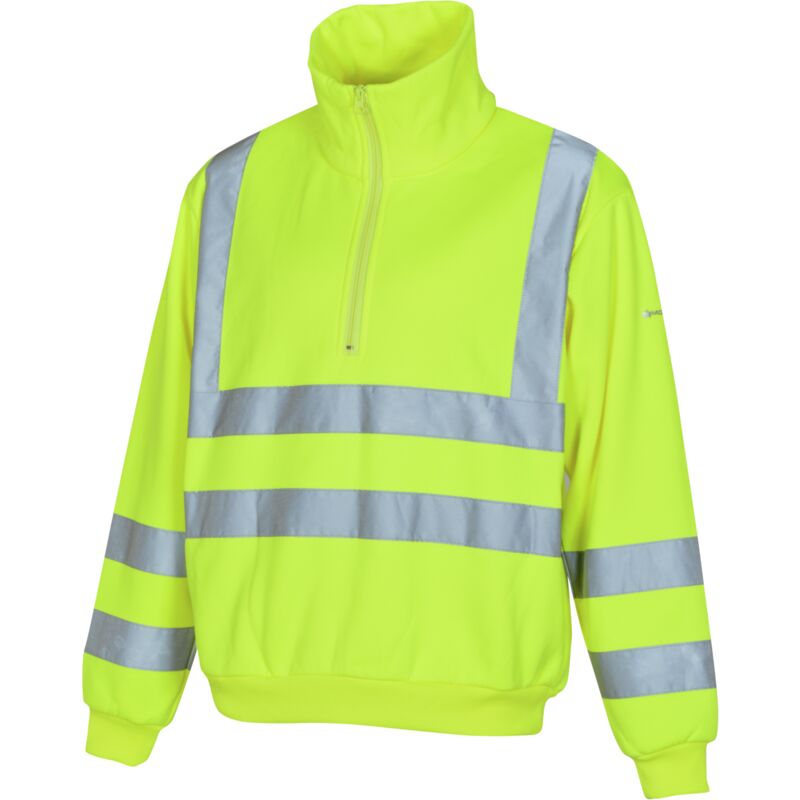 Sweat de travail Würth Modyf haute-visibilité jaune s