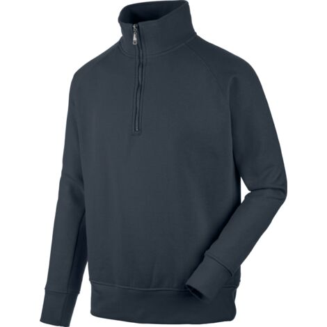 Sweat de travail zippé Job+ Marine  L