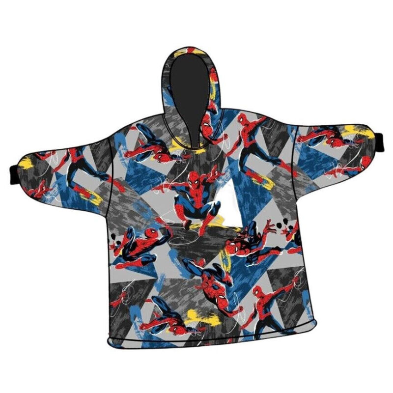 Sweat en Polaire Spiderman oversize Multicolors - Taille enfant