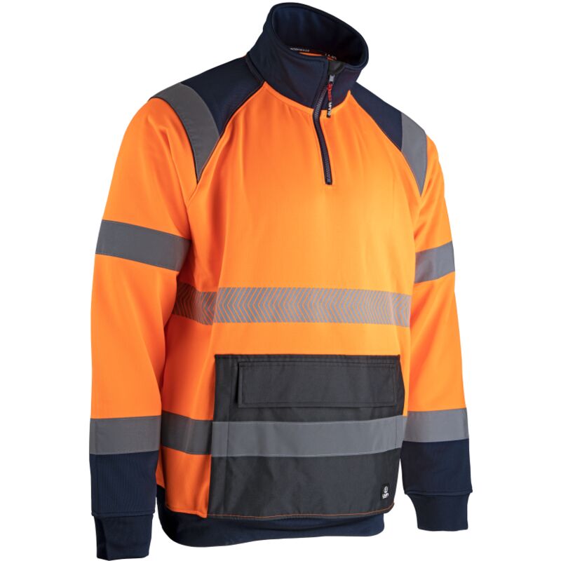 LMA - Sweat Haute Visibilité col montant - 8085 precision taille xl