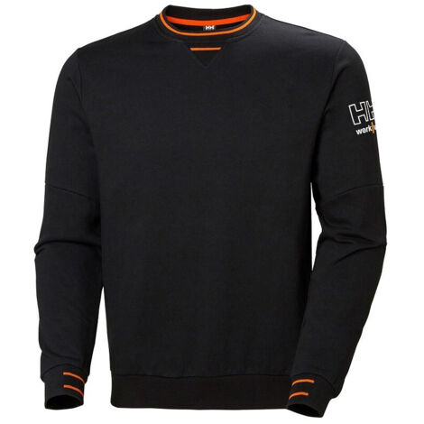 Sweat Kensington coloris noir taille M - HELLY HANSEN