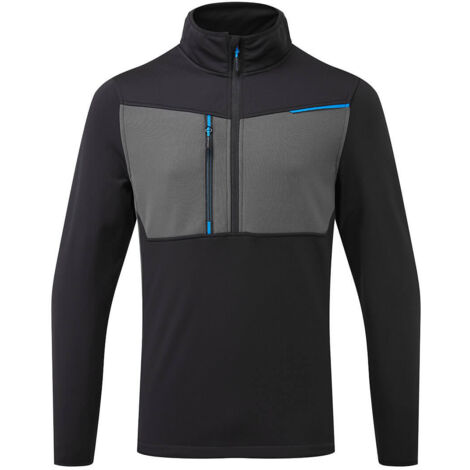 Sweat Semi-zippé Wx3 - Xxl - Noir - Portwest