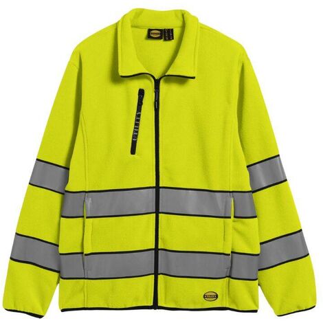 SWEAT DE TRAVAIL DIADORA PILE JAUNE FLUO HAUTE VISIBILITÉ- 17211997034