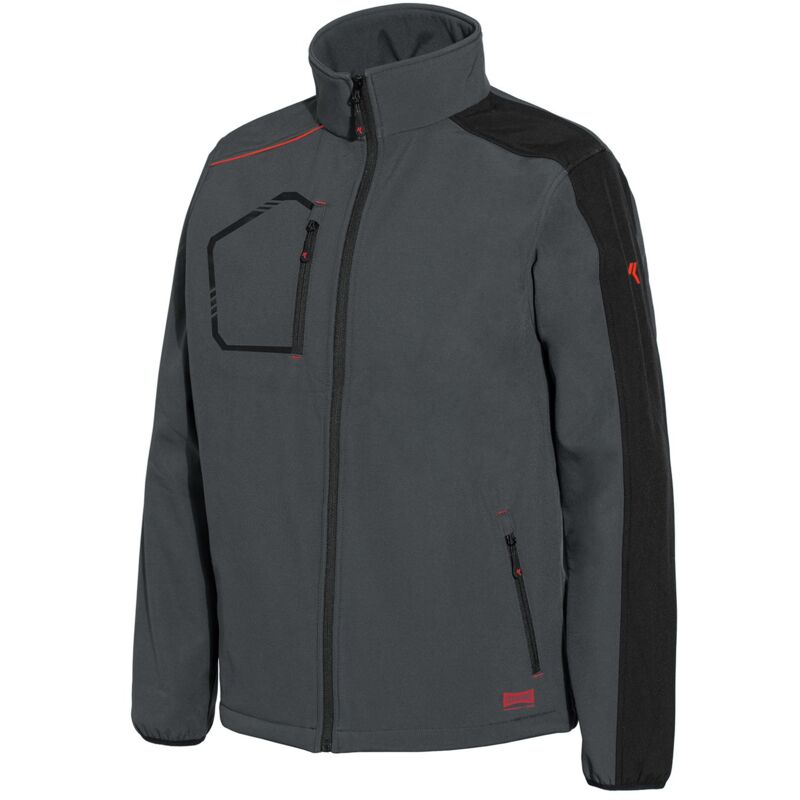 04508B-081 Kind Veste de travail en iso 13688:2013 Gris xl - Issaline