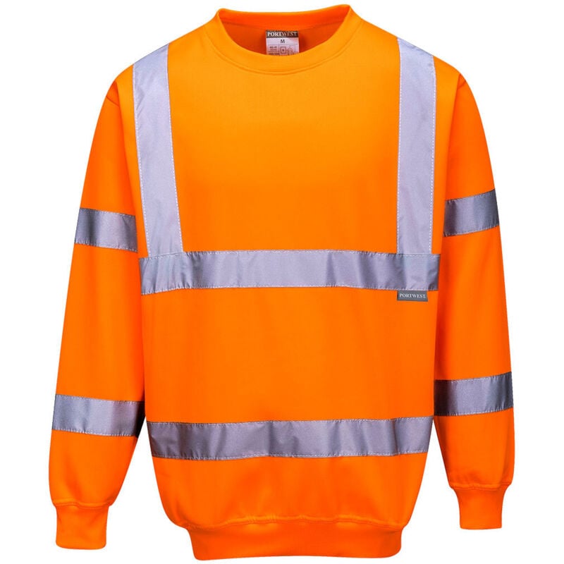 Sweatshirt Haute Visibilité couleur : Orange taille 5XL Portwest