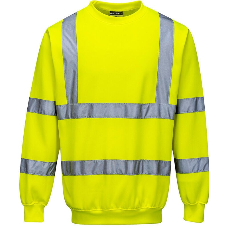 Sweatshirt Haute Visibilité Jaune 4XL