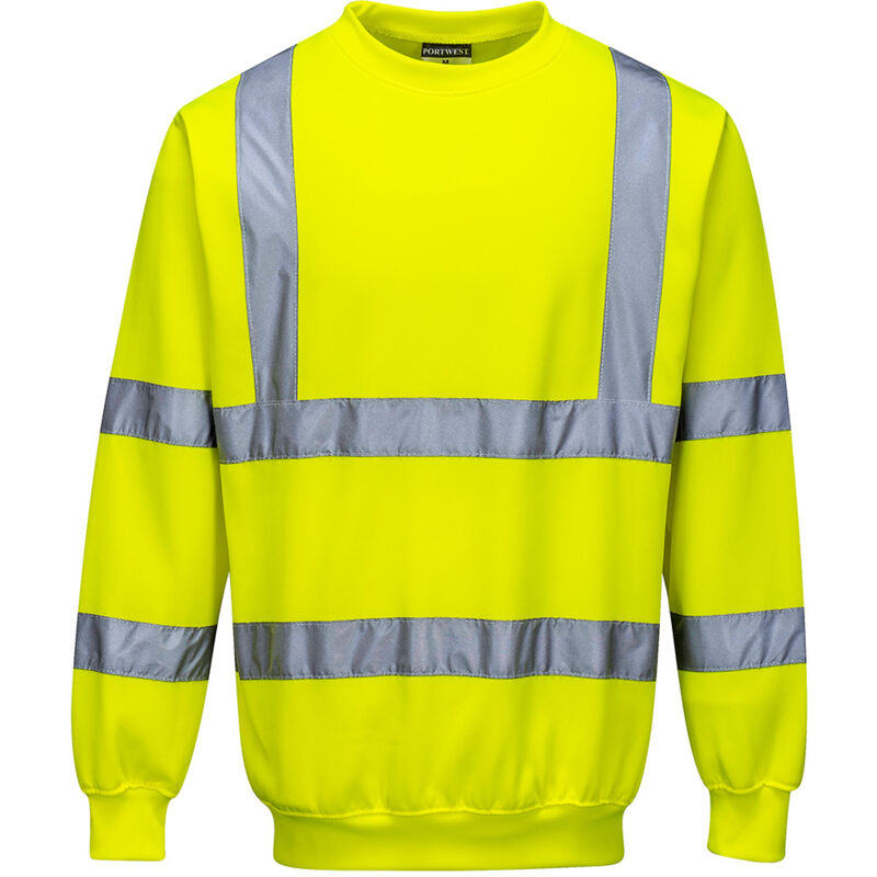 Sweatshirt Haute Visibilité couleur : Jaune taille xxl Portwest