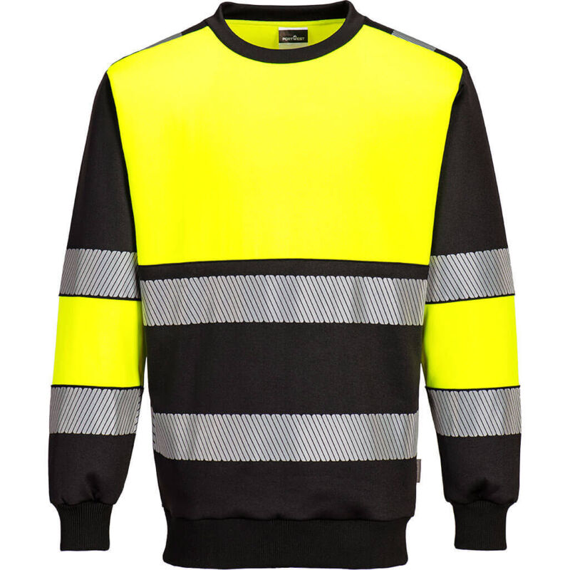 Sweat-shirt PW3 H-Vis Class 1 Jaune/Noir l
