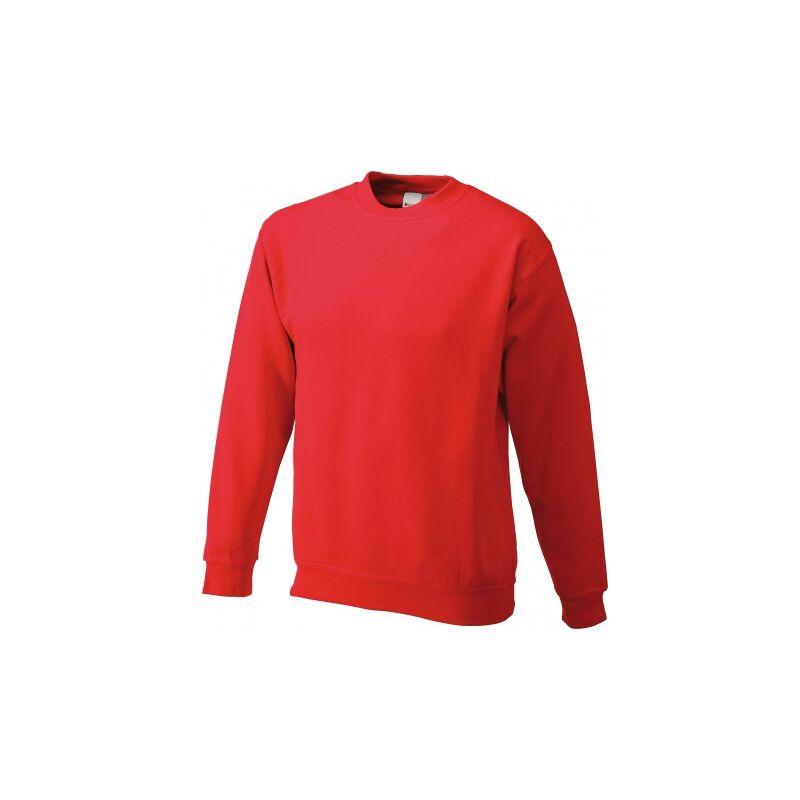 promodoro - sweat shirt taille l, rouge feu