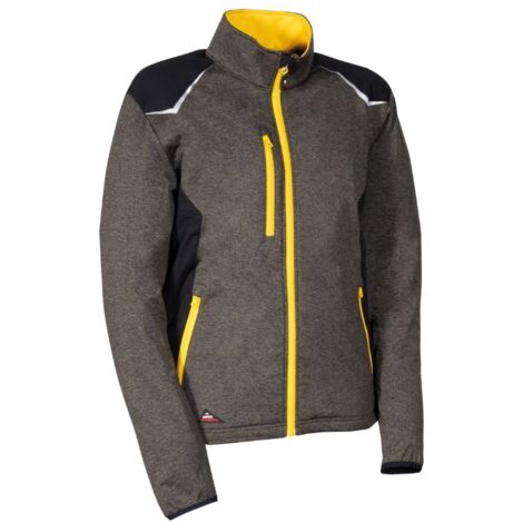 Sweat-Shirt TILBURG taupe/noir/jaune - Taille standard - COFRA - V647-0-03   L