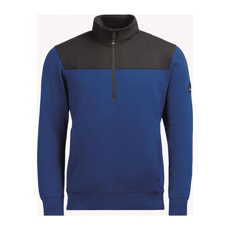 Image of Sweat zippé ROB taille XL bleu roi-noir FHB