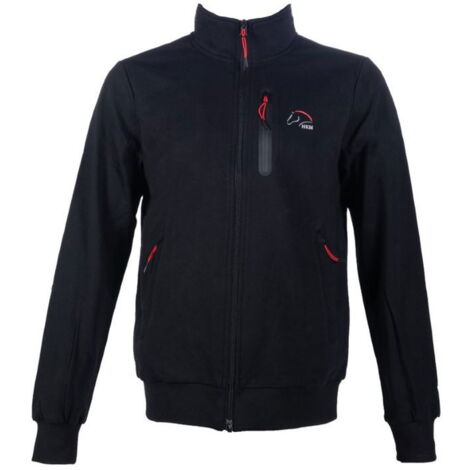 Sweatjacke -Team HKM- Men: M, nero