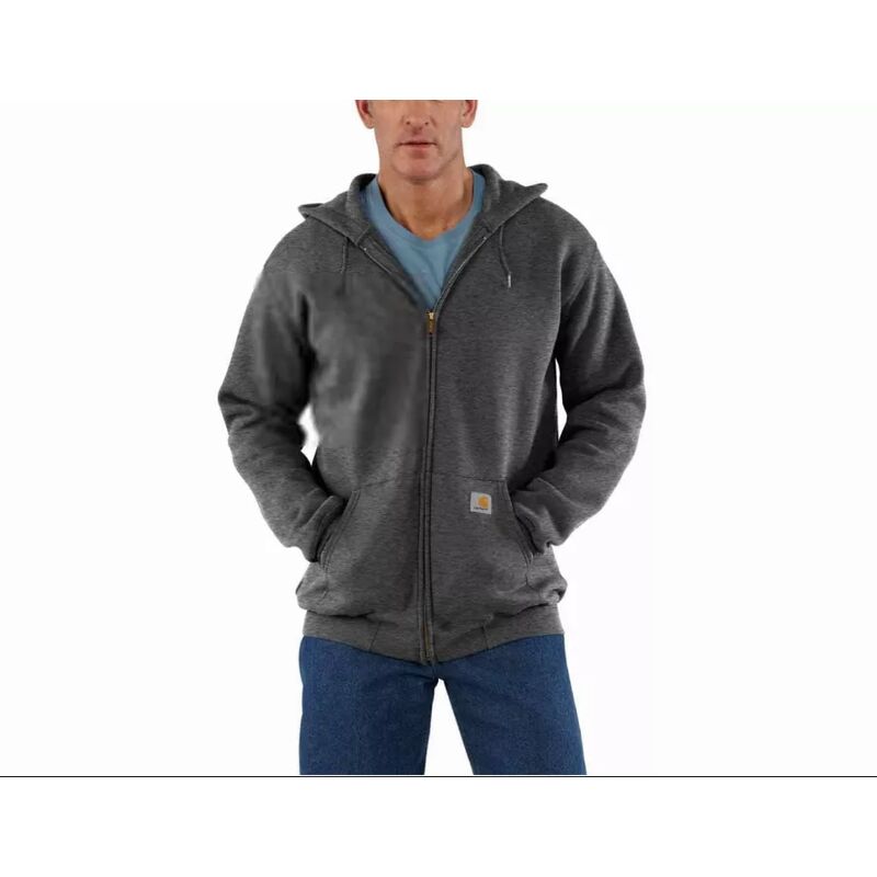 Sweatshirt Carhartt Zip Hooded Gris foncé - T.Xxl