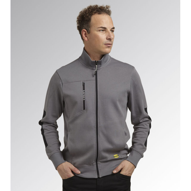Veste de travail légère zippée litework - Gris Acier xxl