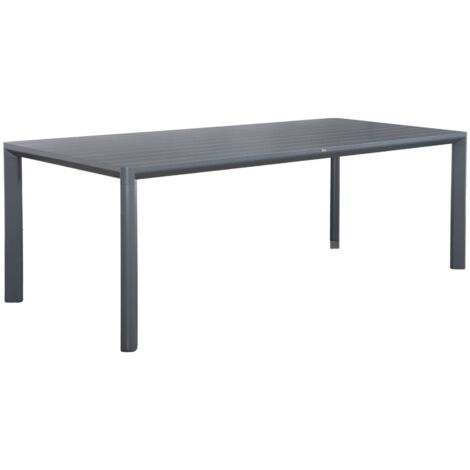 sweeek - Gartentisch aus Aluminium, 8 Plätze