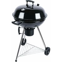 TrendLine Miami Holzkohle-Trichtergrill Aus Edelstahl – Mit 45x45 Cm Grillfläche & Verstellbarem Rost – Ideal Für Knusprige Steaks