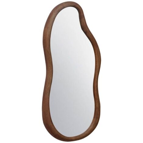 sweeek - Organischer Spiegel aus Heveaholz