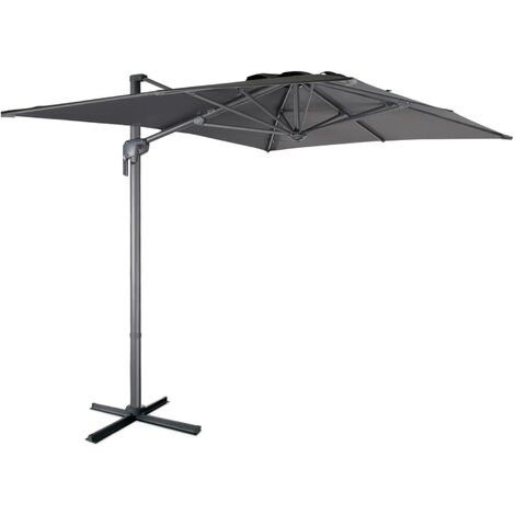 sweeek - Rechteckiger Ampelschirm 2x3 m