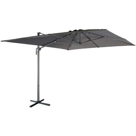 sweeek - Rechteckiger Ampelschirm 3x4 m