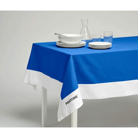 SWEET HOME Pantone™ - Tovaglia Rettangolare 8 Posti 140x240 cm, 100% Cotone  220 gr. - Grigio : : Casa e cucina