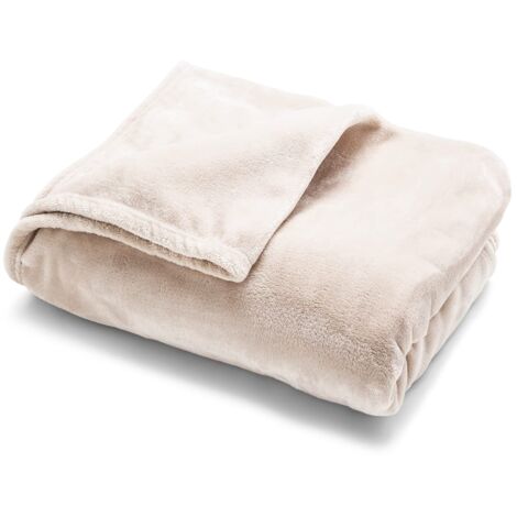 SWEET HOME - Plaid Divano e Letto Sherpa a Doppio Strato Ultra Morbido e Avvolgente, Coperta Pile Invernale Calda e Lavabile, Ottimo Comfort Ideale anche come Copridivano e Copriletto Singolo 130x160