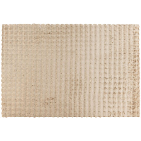 Sweety - tapis - 160x230 cm - en fausse fourrure - beige