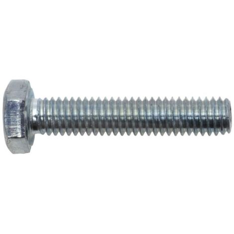 SWG 057 6 20 67 Vis filetée M6 20 mm 6 pans extérieurs DIN 933 acier galvanisé 50 pc(s)
