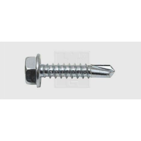 SWG 2114811610 Vis autoforeuse 4.8 mm 16 mm 6 pans extérieurs DIN 7504-K acier galvanisé 200 pc(s)