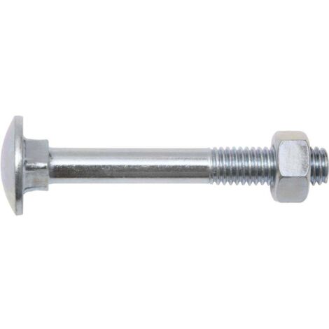 SWG 223 8 80 67 Boulon de carrosserie 8 mm 80 mm 4 pans DIN 603 acier galvanisé 25 pc(s) A360322