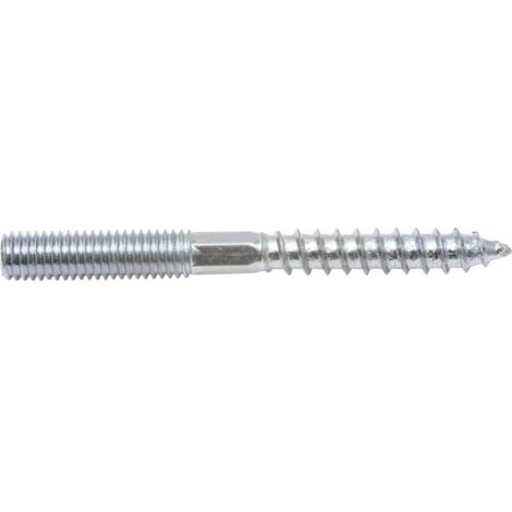 SWG 239 08 80 67 Goujon double filetage M8 80 mm à denture intérieur multiple acier galvanisé 50 pc(s) A307792