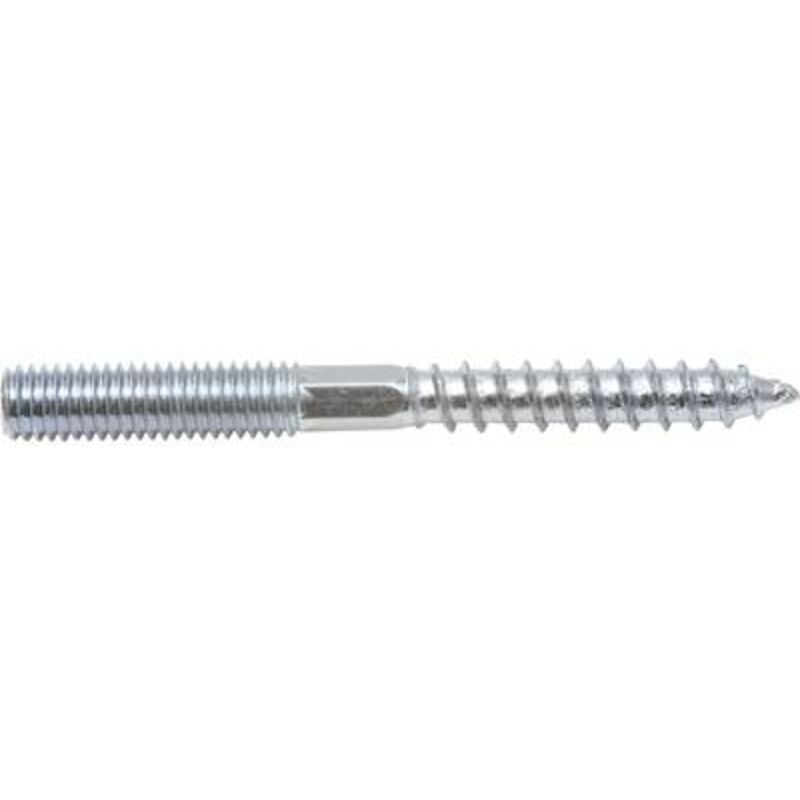 Perno Filettato Doppia M8 X 80 Mm Swg 239 08 80 67 Dentatura Interna Multipla Acciaio Zincato 50 Pz