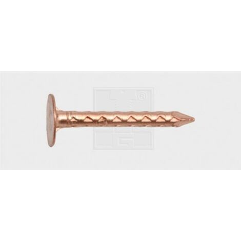SWG 4009155662152 Clou ardoise (Ø x L) 2 mm x 20 mm cuivre 1 kg
