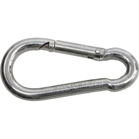 SWG 680 154 881 80 Mousqueton de pompier Acier 8 x 80 mm (L x l) 80 mm x 8 mm X780501