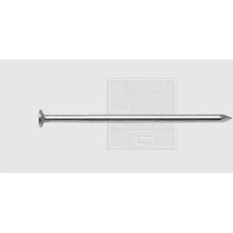 SWG 9799122050 Clou pointe tête homme (Ø x L) 1.2 mm x 20 mm acier galvanisé 500 g