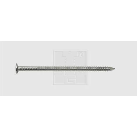SWG Clou pointe inox annelé cannelé (Ø x L) 2.3 mm x 60 mm acier inoxydable A2 1000 pc(s) A732551