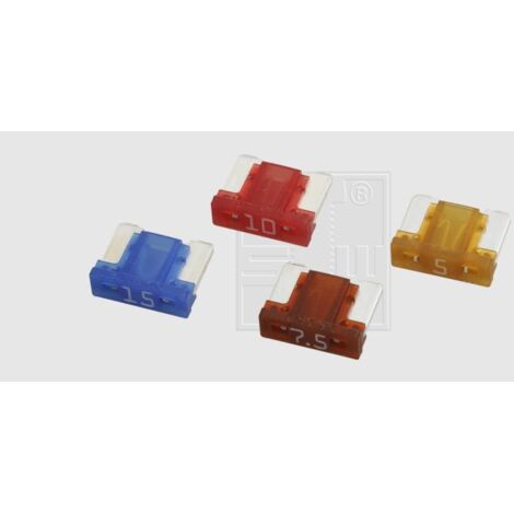 SWG Flachstecksicherung Low Profile 4-teilig Mini 5/7,5/10/15A Autoreparatur
