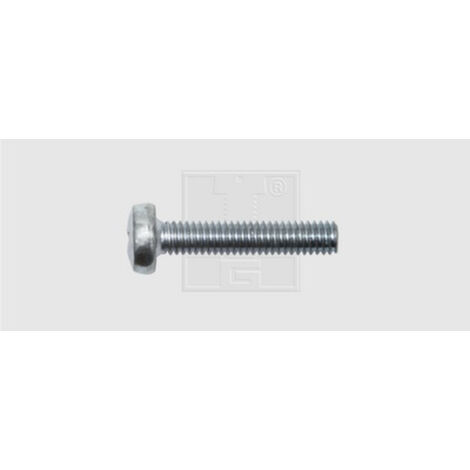Edelstahl V2A Kreuzschlitz Schrauben DIN 7985 M5 x 6 bis M5 x 100 mm Linsenkopf